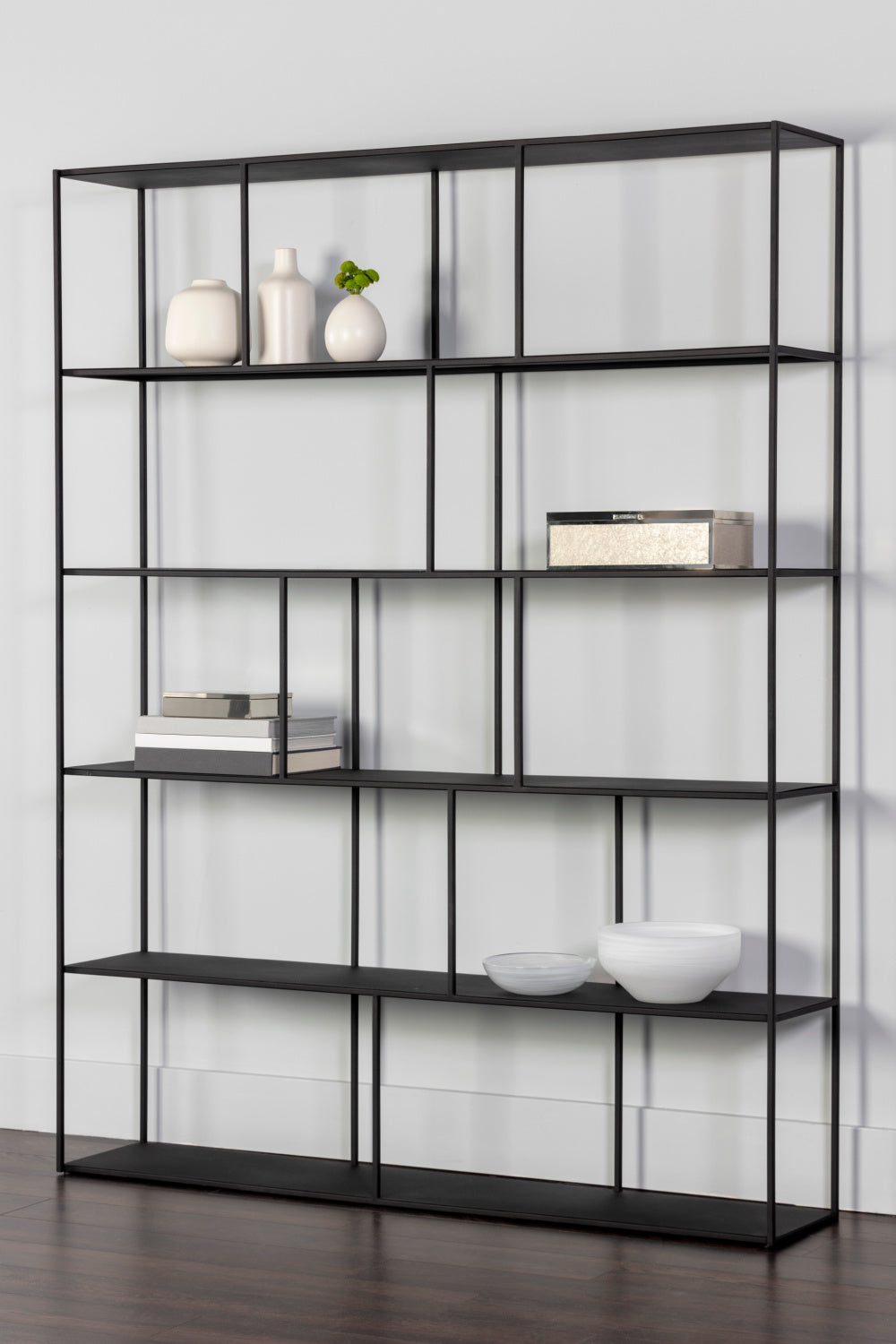 Modern Open Shelving Bookcase by Splendido Eiffel, alternate view 33