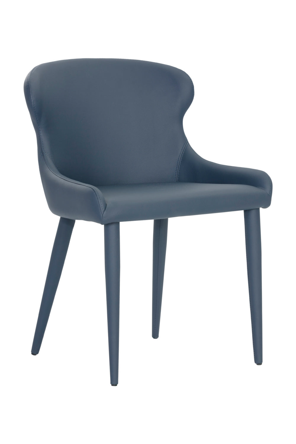 Leather Look Modern Dining Chairs (2) by Splendido Evora, alternate view 12