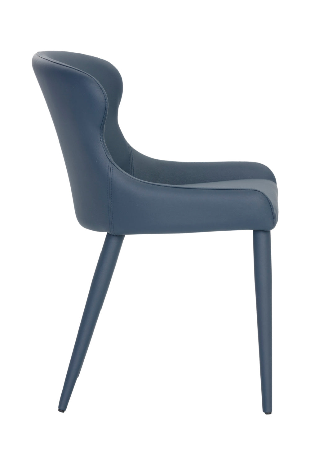 Leather Look Modern Dining Chairs (2) by Splendido Evora, alternate view 14