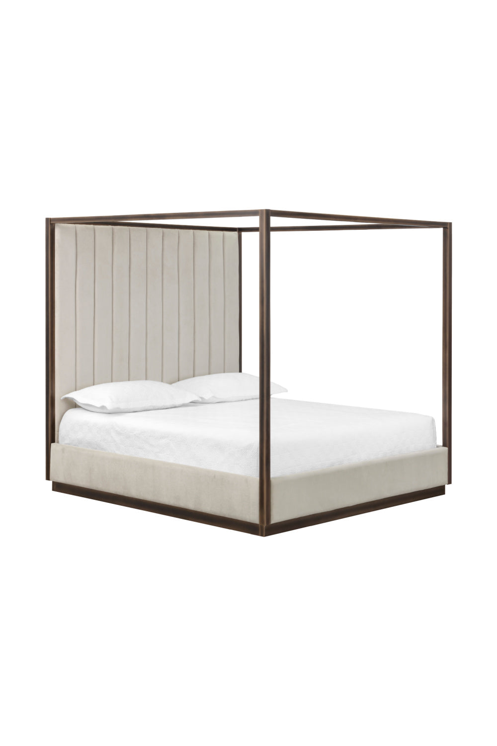 Bronze Framed Canopy King Bed by Splendido Casette
