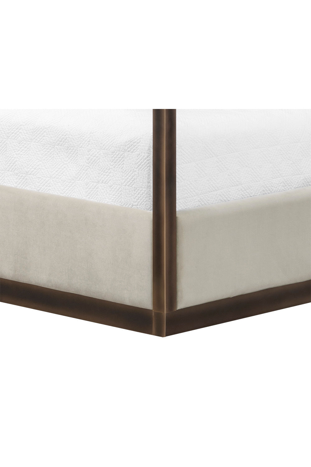 Bronze Framed Canopy King Bed by Splendido Casette, alternate view 4