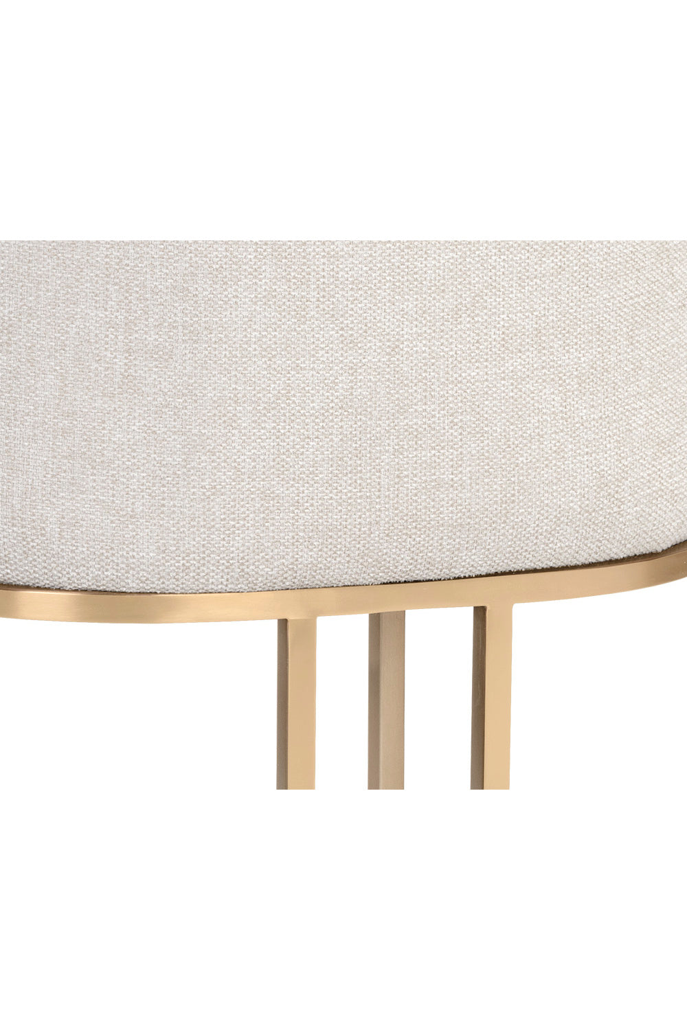 Cream Cantilevered Dining Chairs (2) by Splendido Rayla, alternate view 7