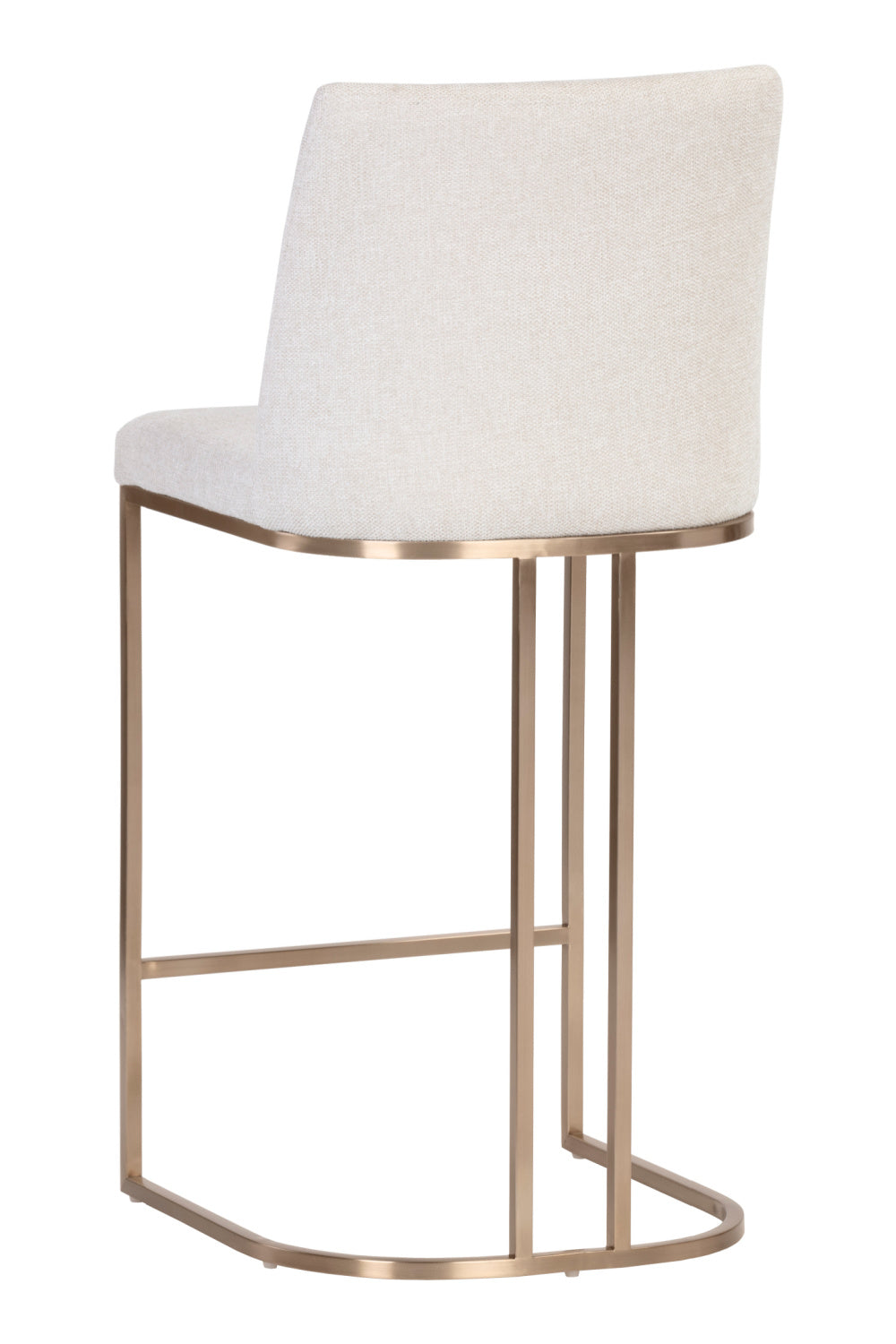 Modern European furniture - Cantilevered Fabric Counter Stool - www.oroa.com