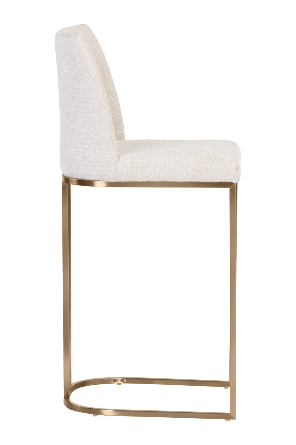 Modern European furniture - Cantilevered Fabric Counter Stool - www.oroa.com