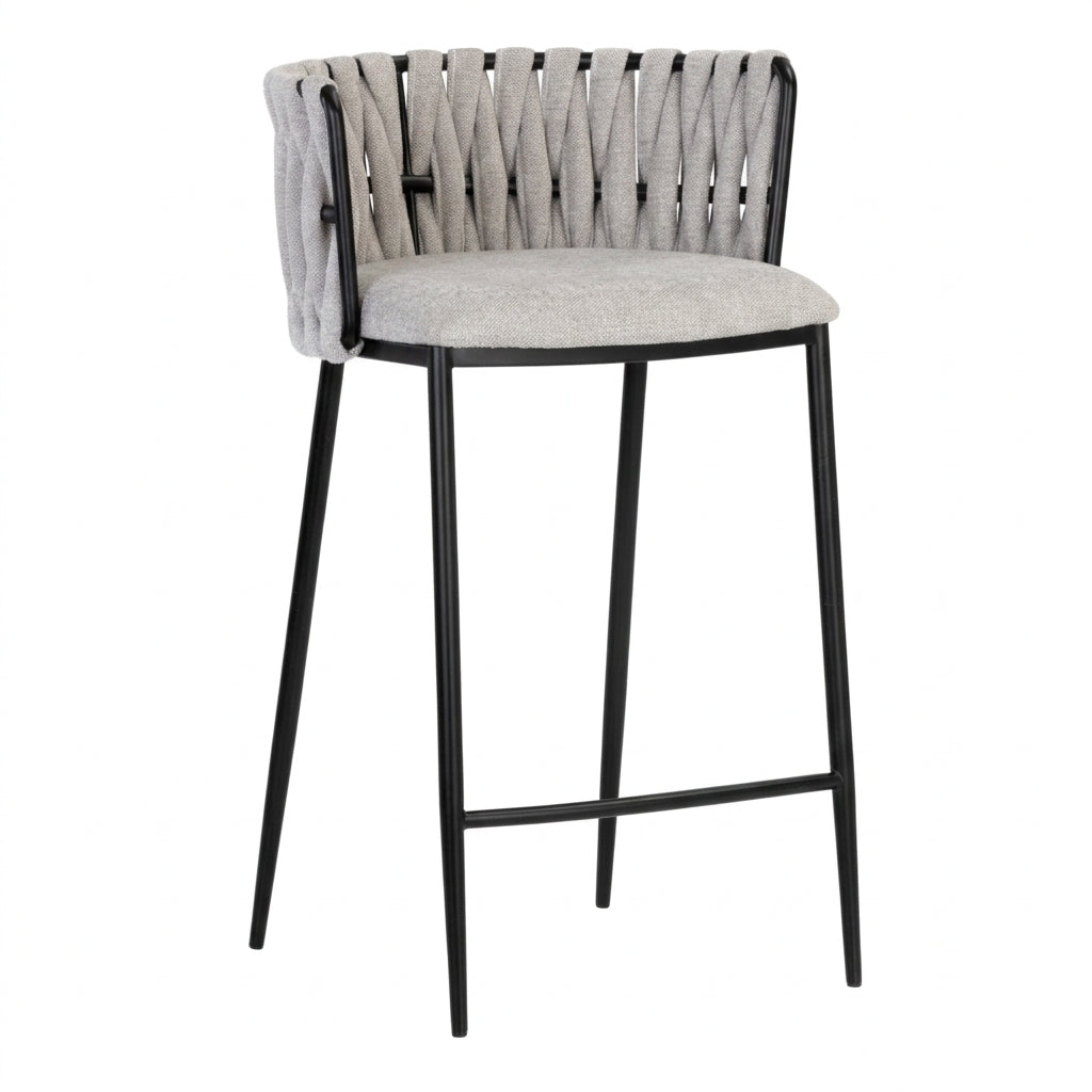 Weaved Back Counter Stool by Splendido Sarai
