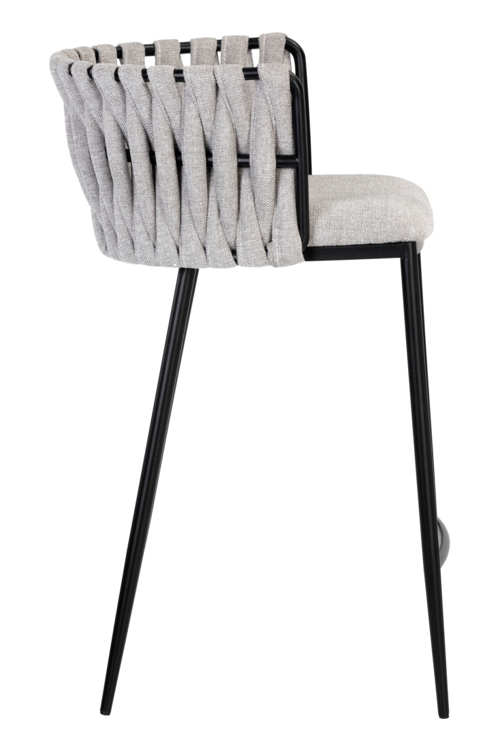 Weaved Back Counter Stool by Splendido Sarai, alternate view 3