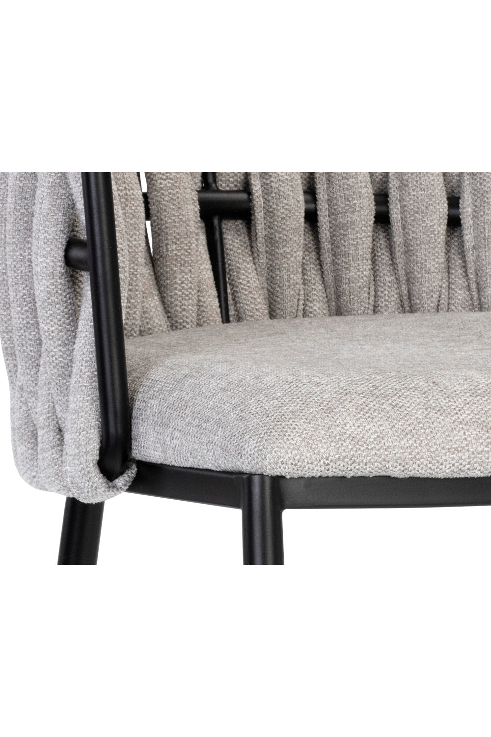 Weaved Back Counter Stool by Splendido Sarai, alternate view 5