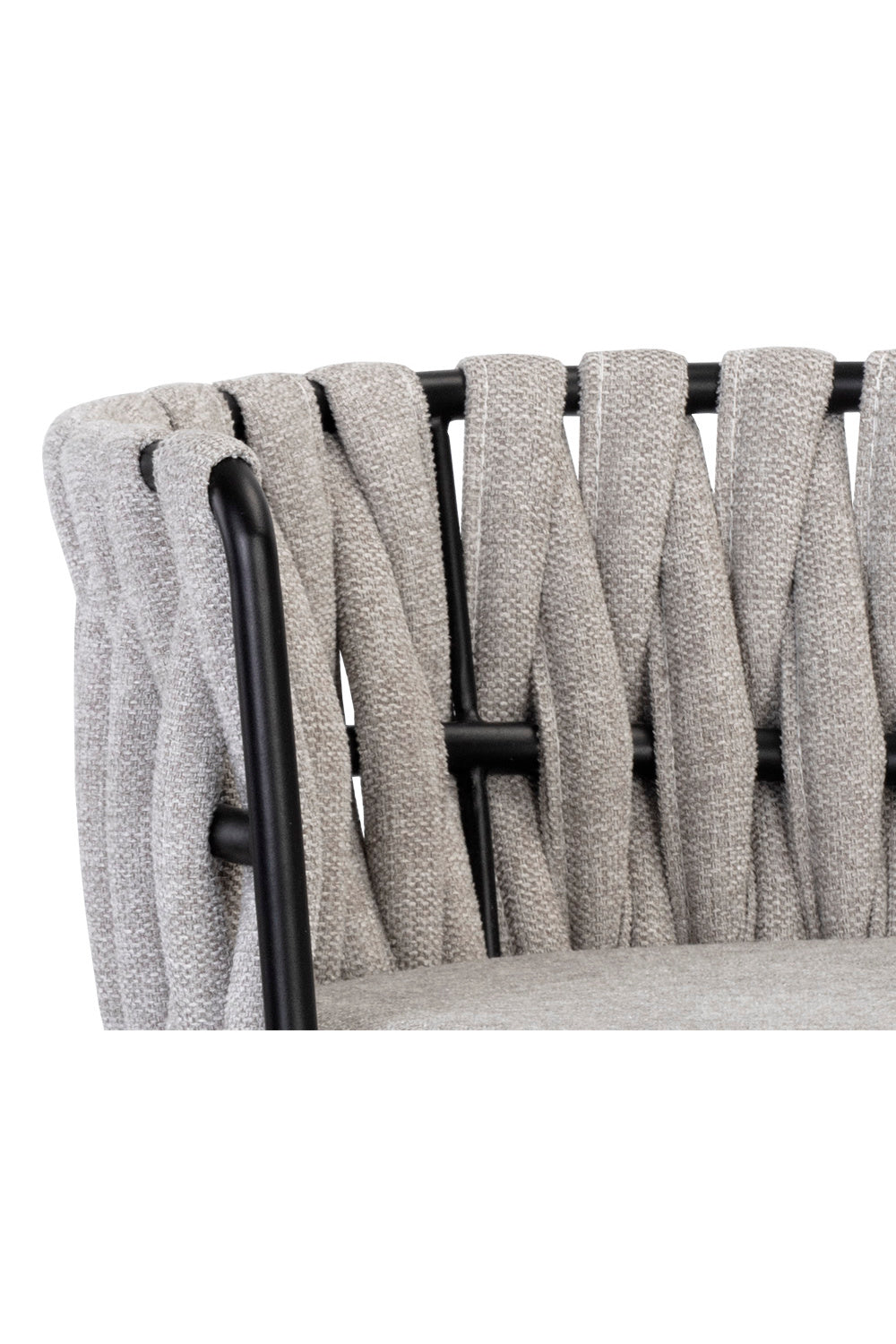 Weaved Back Counter Stool by Splendido Sarai, alternate view 6