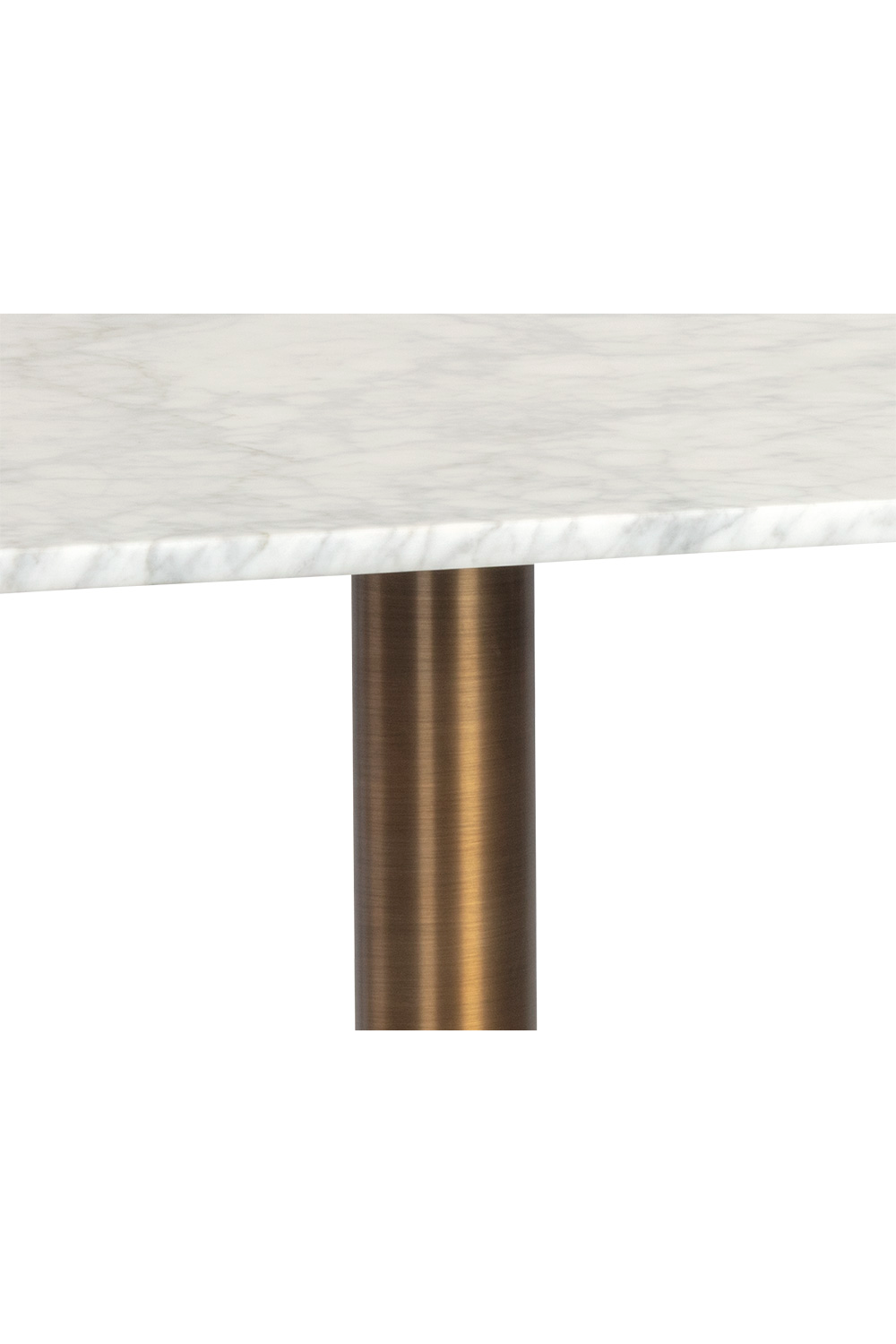 Art Deco Marble Square Bistro Table by Splendido Enco Dining Table, alternate view 10