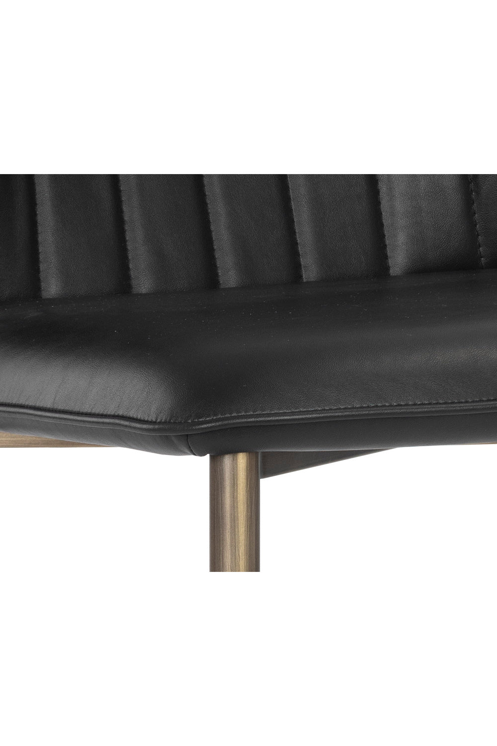 Channeled Leather Look Dining Chairs (2) by Splendido Clinton, alternate view 18