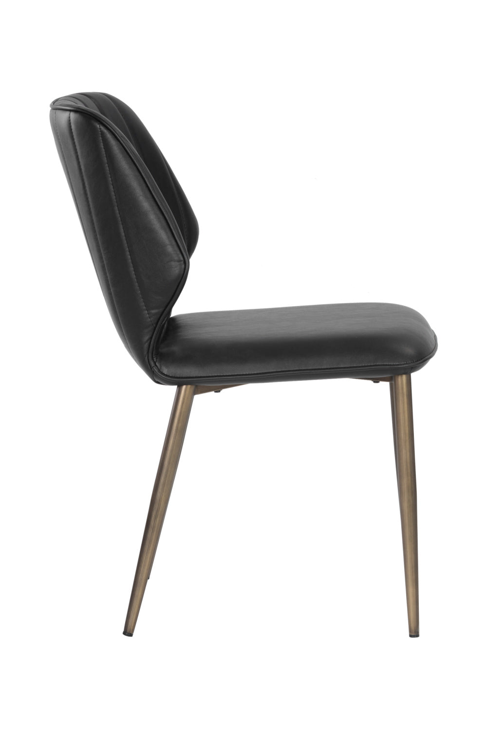 Channeled Leather Look Dining Chairs (2) by Splendido Clinton, alternate view 17