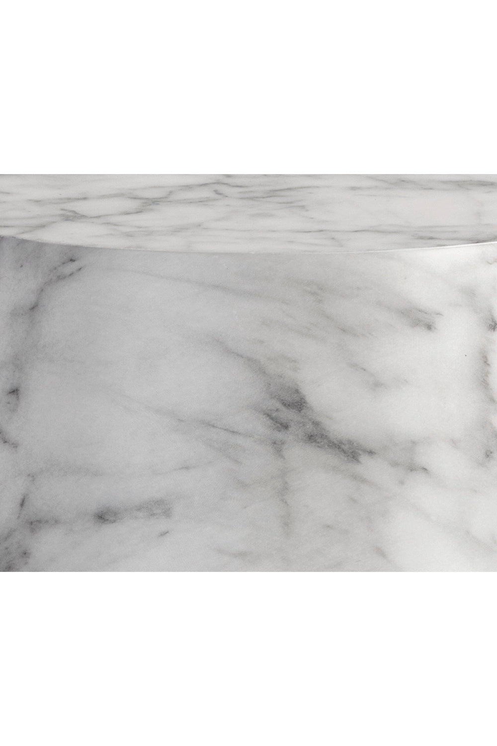 Marble Look Indoor/Outdoor Concrete End Table by Splendido Aries Outdoor Side Table, alternate view 4