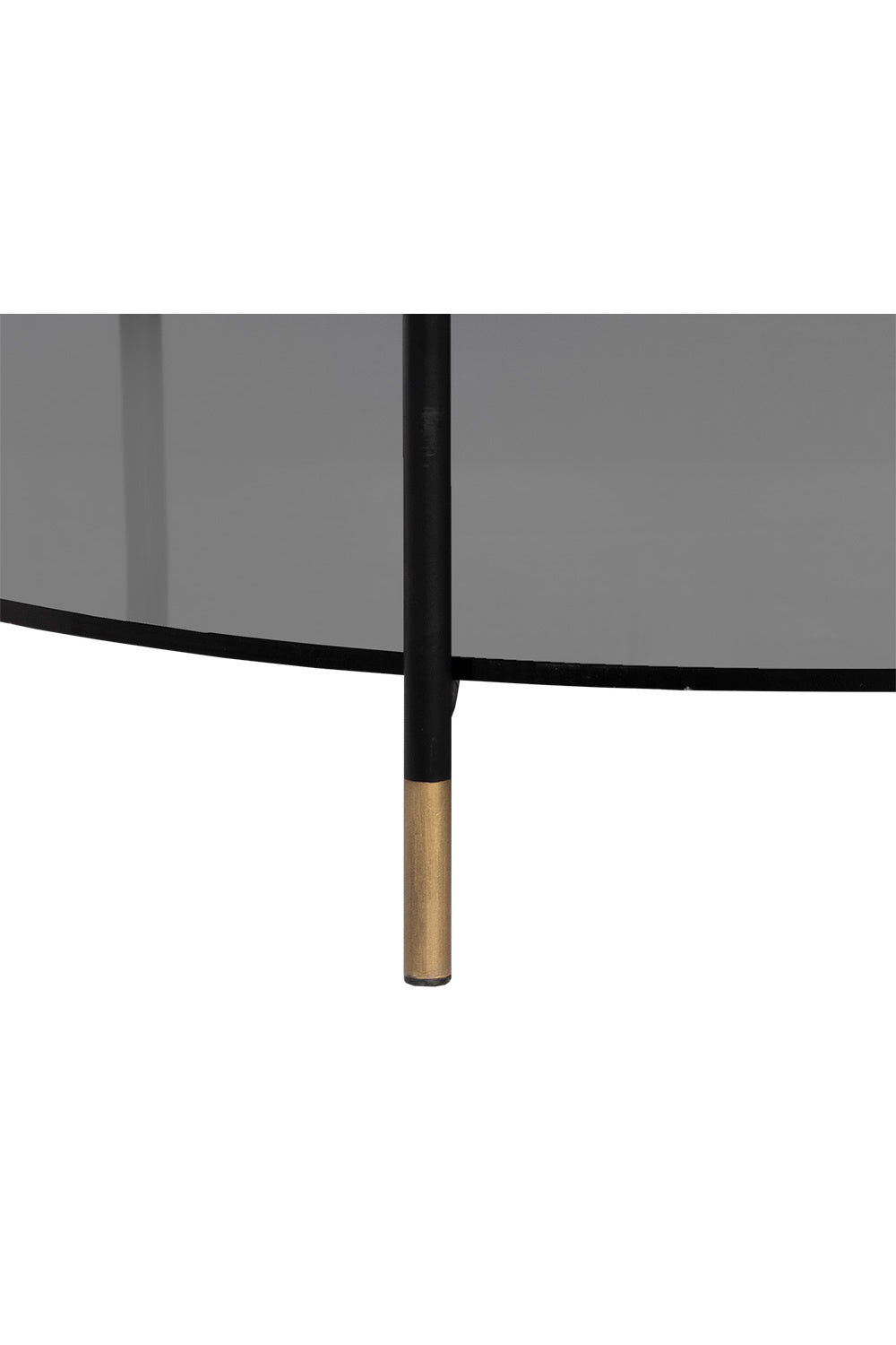 Modern European furniture - Black Round Indoor/Outdoor Coffee Table - www.oroa.com