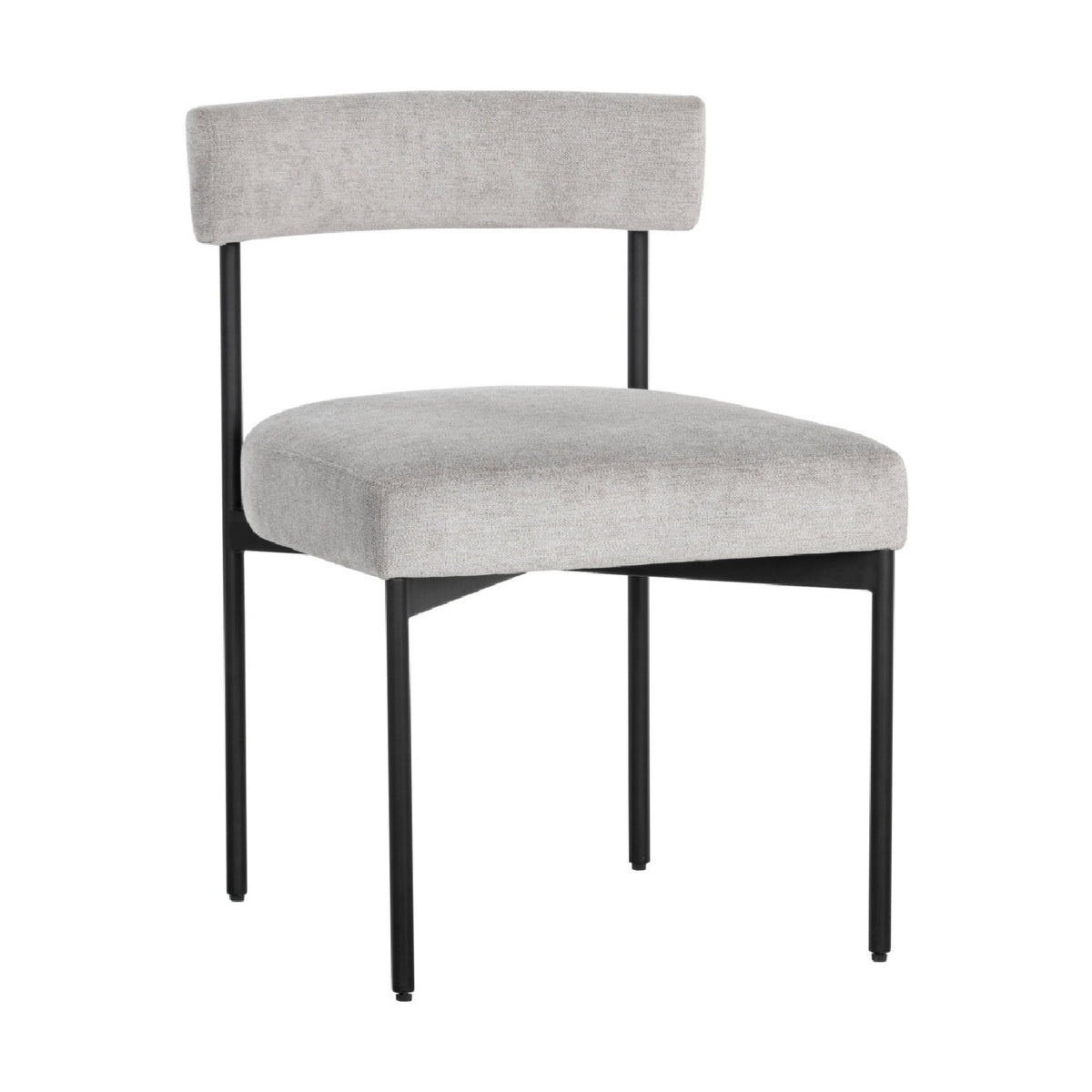 Gray Open-Back Dining Chairs (2) by Splendido Seneca, alternate view 2