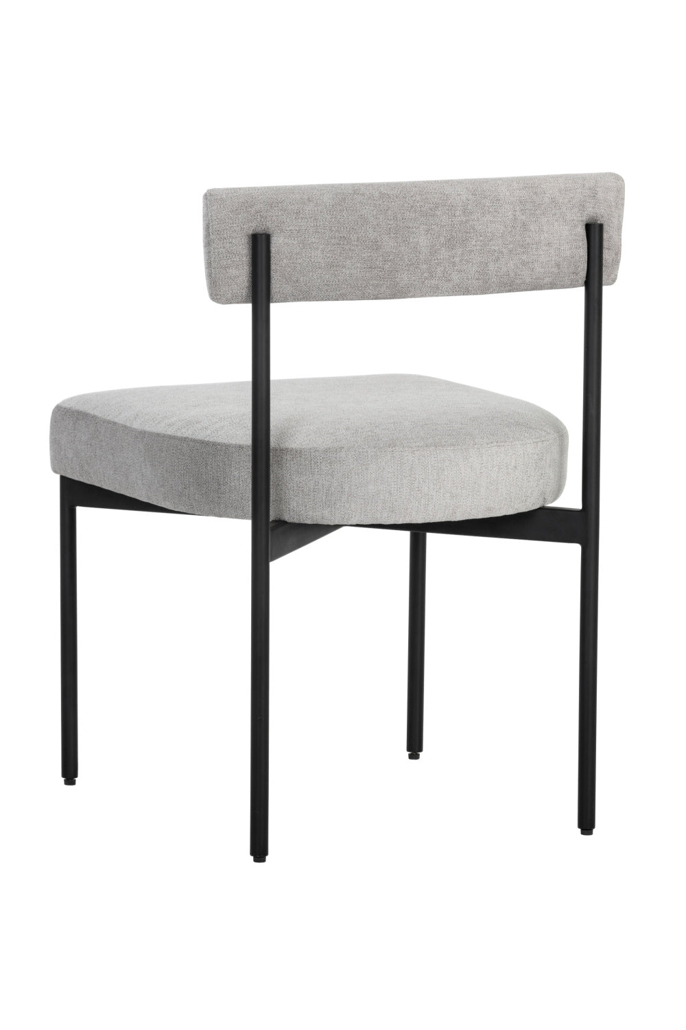 Gray Open-Back Dining Chairs (2) by Splendido Seneca, alternate view 4