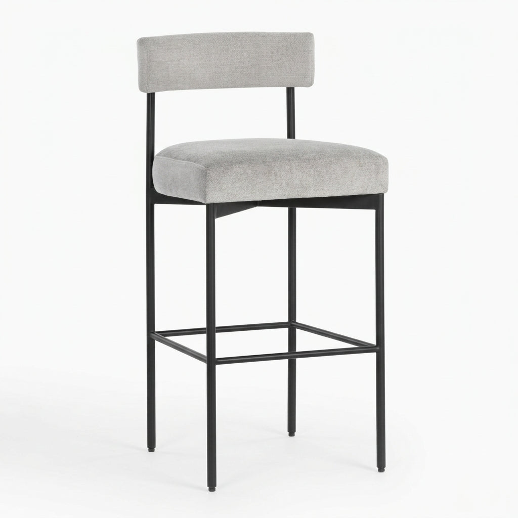 Low Back Fabric Counter Stool by Splendido Seneca