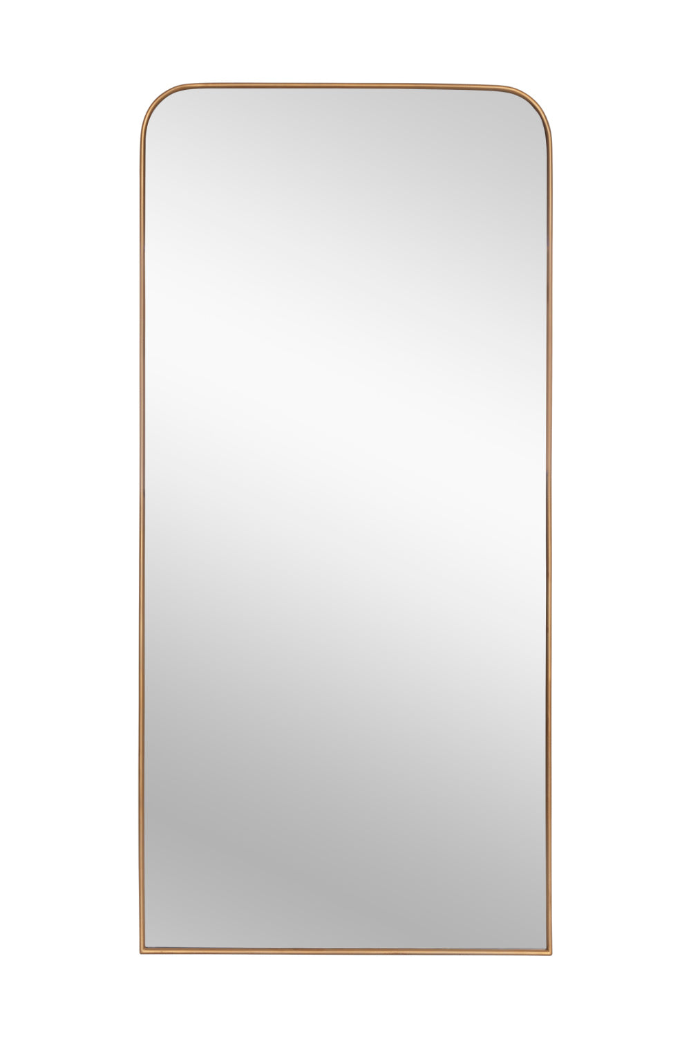 Iron Framed Floor Mirror by Splendido Calabasas