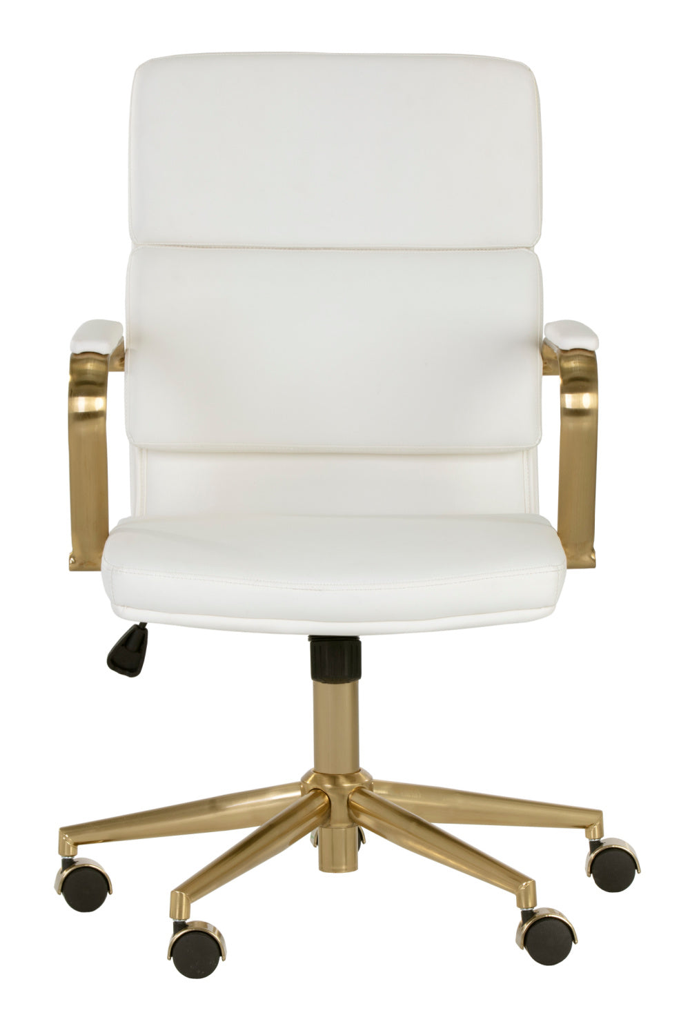 Gold Frame Upholstered Office Chair by Splendido Kleo