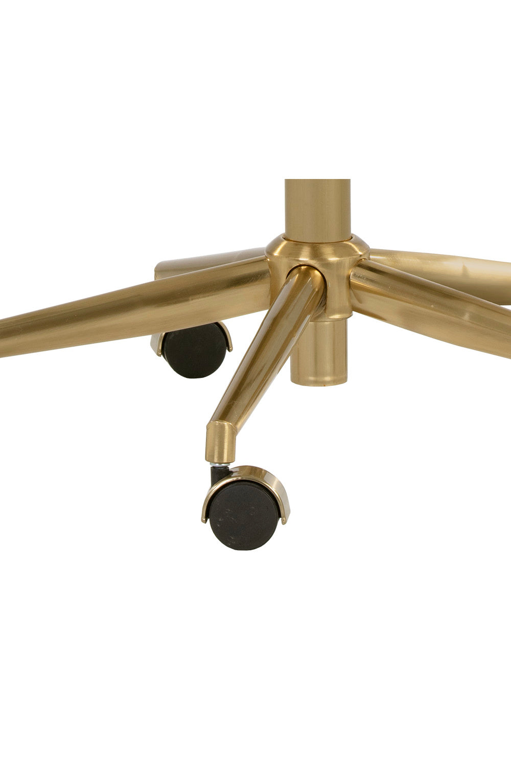Gold Frame Upholstered Office Chair by Splendido Kleo, alternate view 6