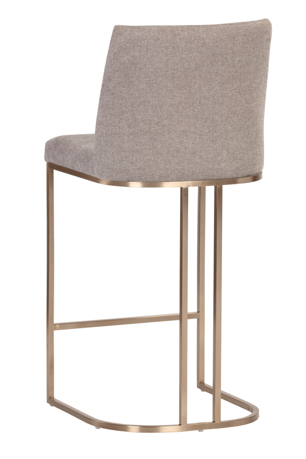 Modern European furniture - Cantilevered Fabric Counter Stool - www.oroa.com