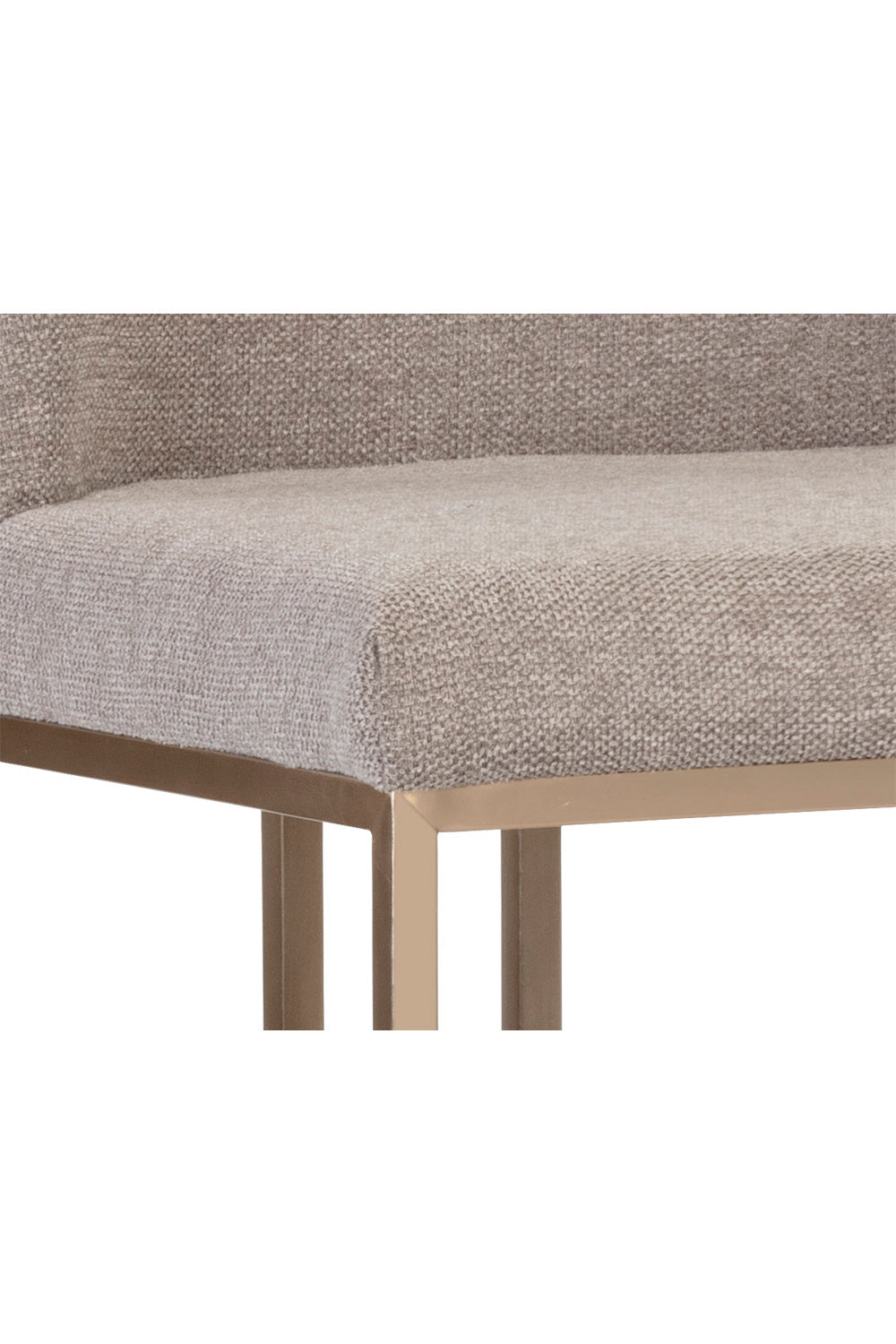 Modern European furniture - Cantilevered Fabric Counter Stool - www.oroa.com