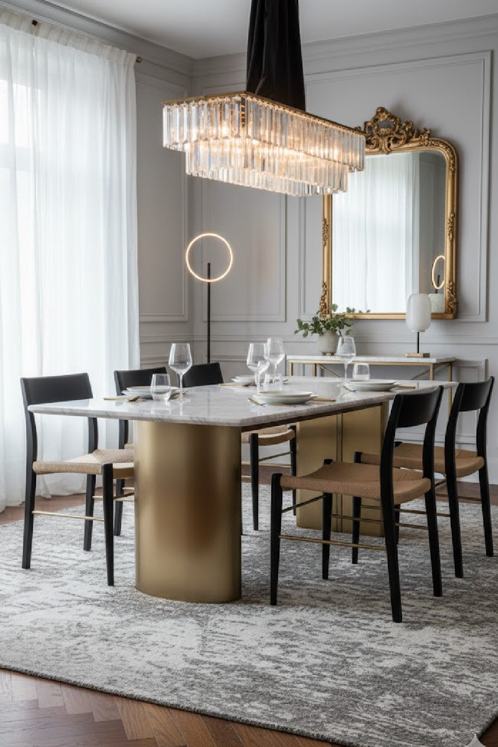 Natural Rope Seat Dining Chairs (2) by Splendido Bondi, alternate view 16