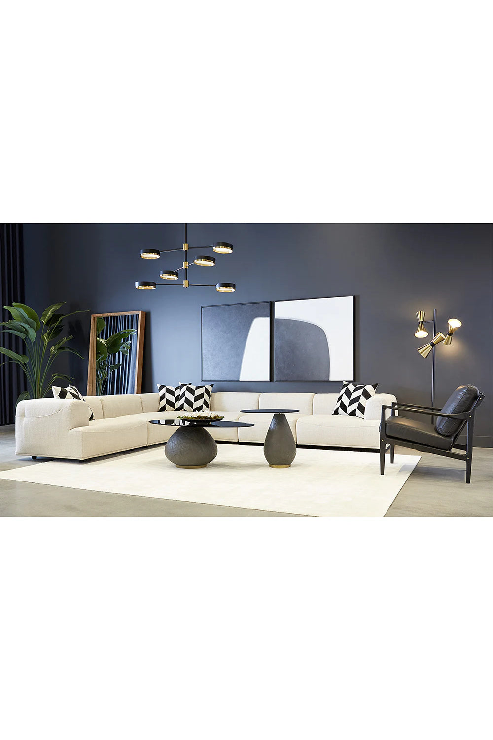 Button-Tufted Leather Lounge Chair by Splendido Gilmore Accent Chair, alternate view 25