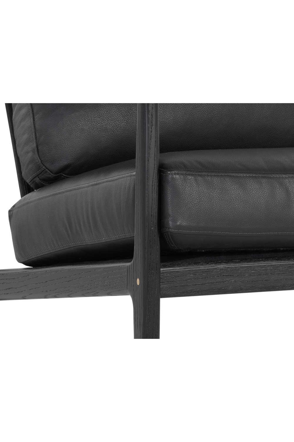 Button-Tufted Leather Lounge Chair by Splendido Gilmore Accent Chair, alternate view 18