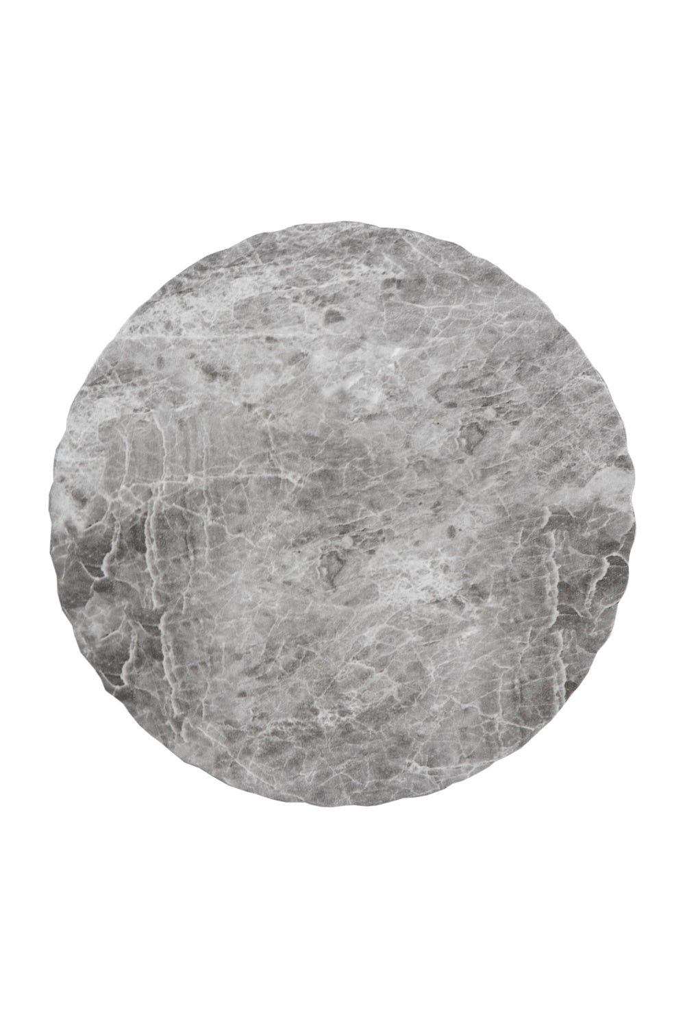 Gray Hourglass Indoor/Outdoor End Table by Splendido Cara Side Table, alternate view 4
