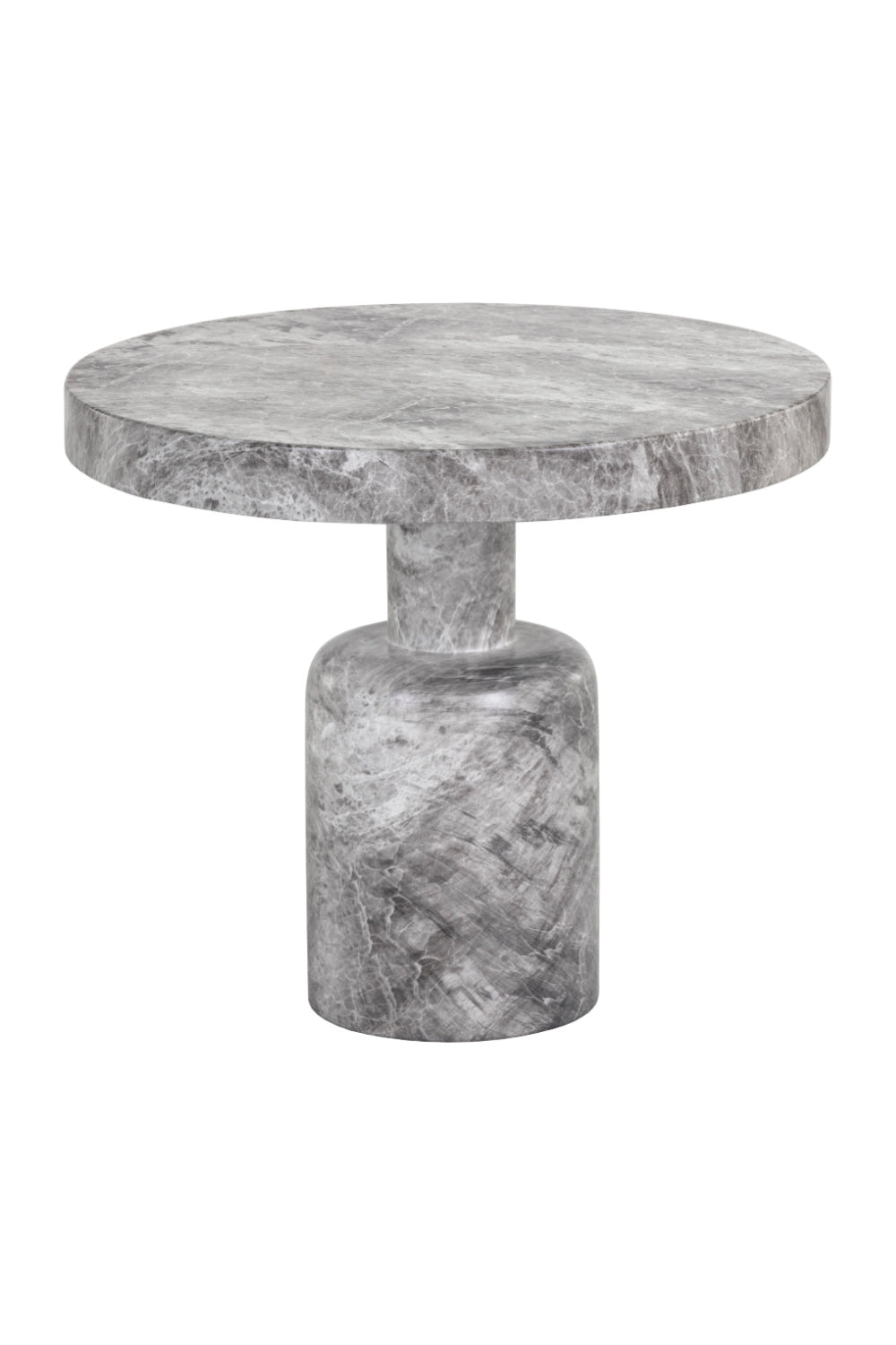 Gray Indoor/Outdoor Side Table by Splendido Elmira