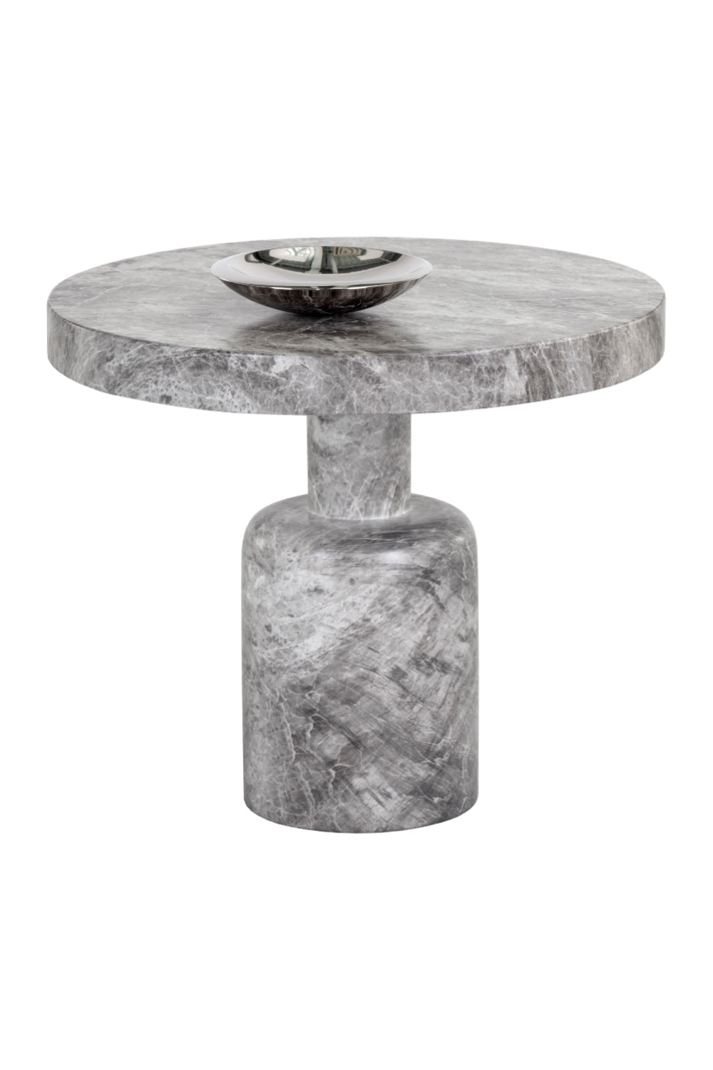 Gray Indoor/Outdoor Side Table by Splendido Elmira, alternate view 3