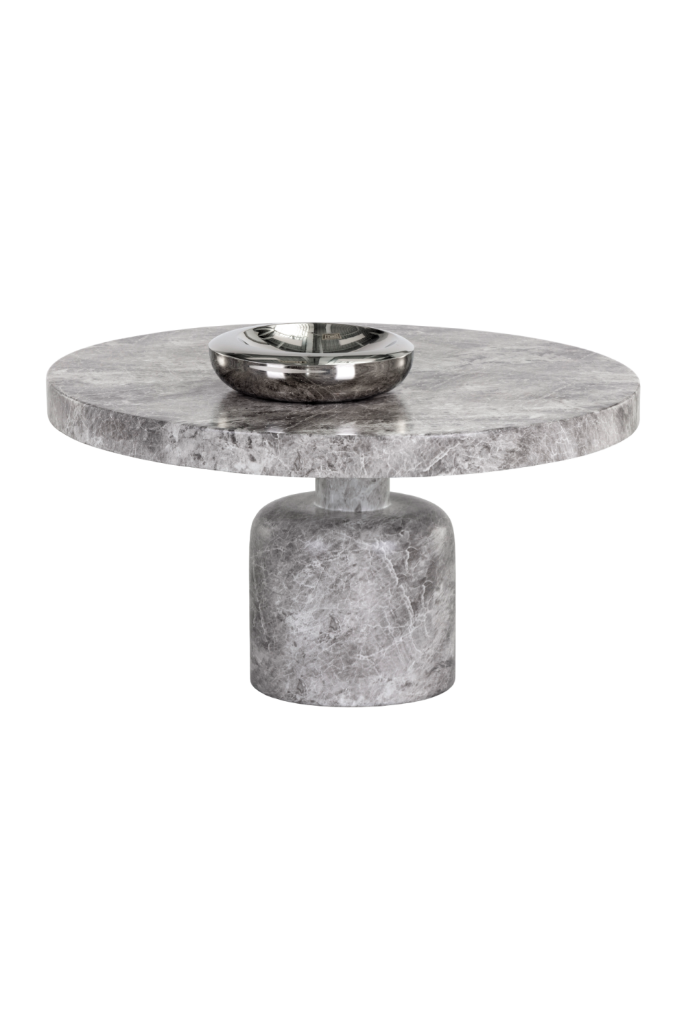Gray Marble-Look Coffee Table by Splendido Elmira, alternate view 3