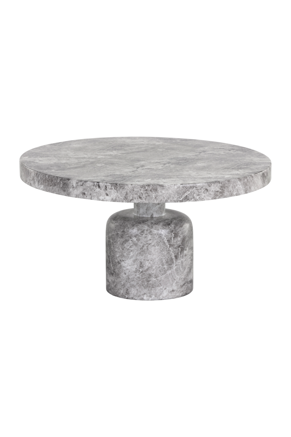 Gray Marble-Look Coffee Table by Splendido Elmira