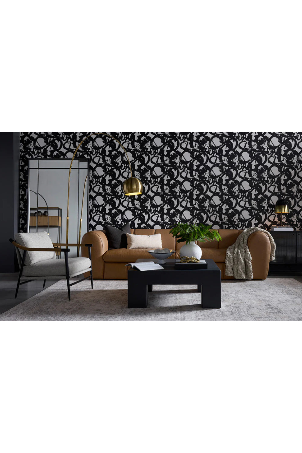Arched Iron Floor Lamp by Splendido Vern, alternate view 10