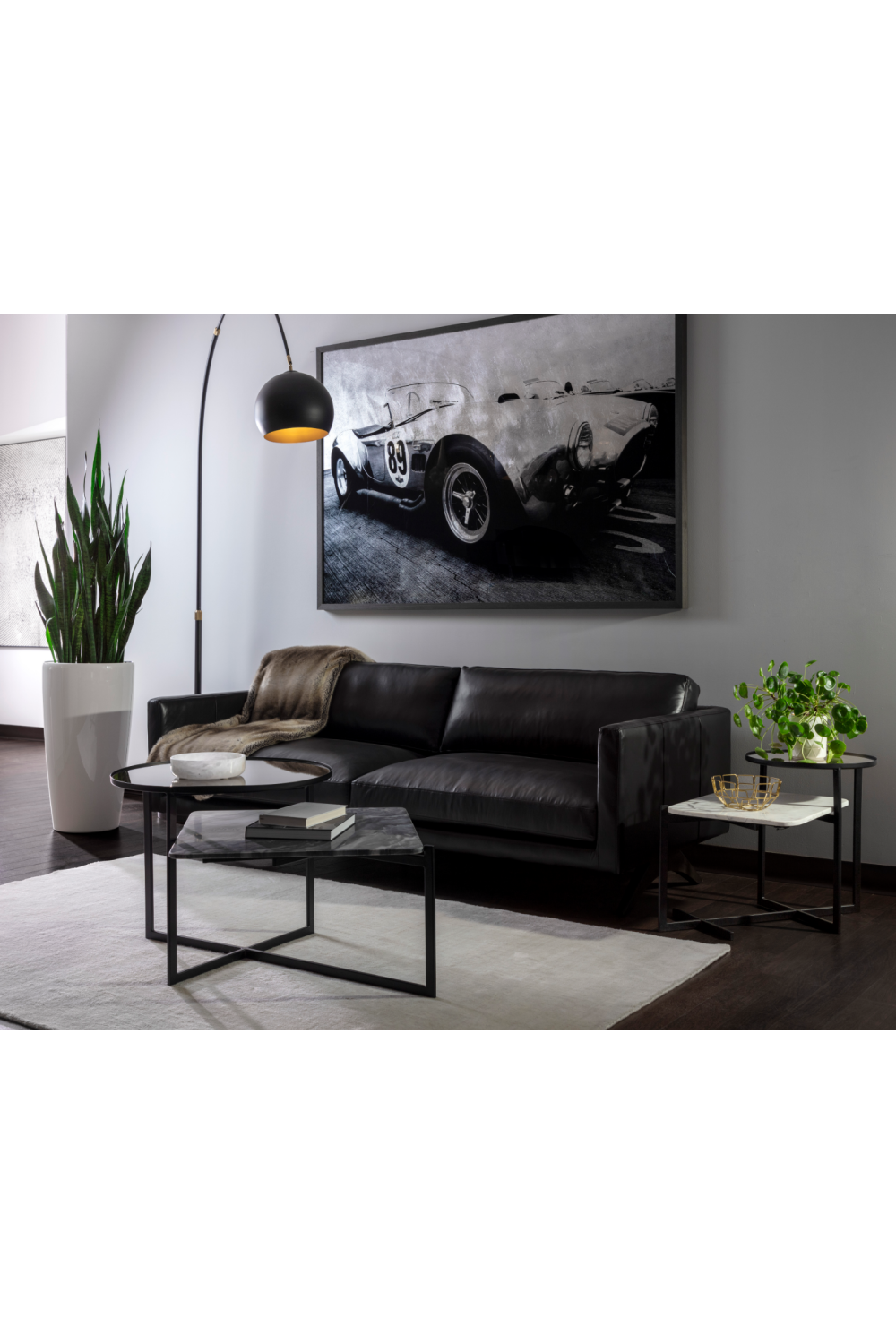 Arched Iron Floor Lamp | Splendido Vern