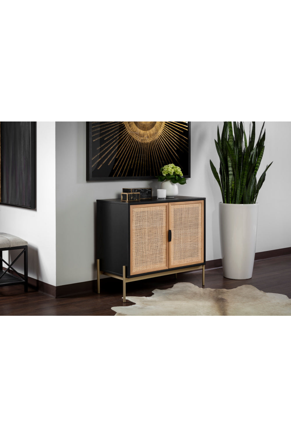 2-Door Rattan Sideboard S by Splendido Avida, alternate view 7