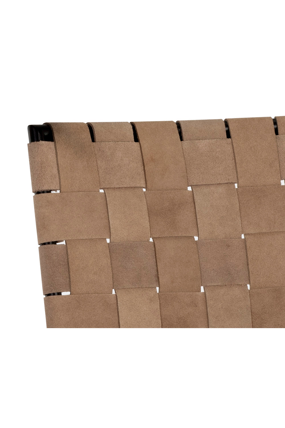 Weaved Suede Leather Counter Stool by Splendido Omari, alternate view 8