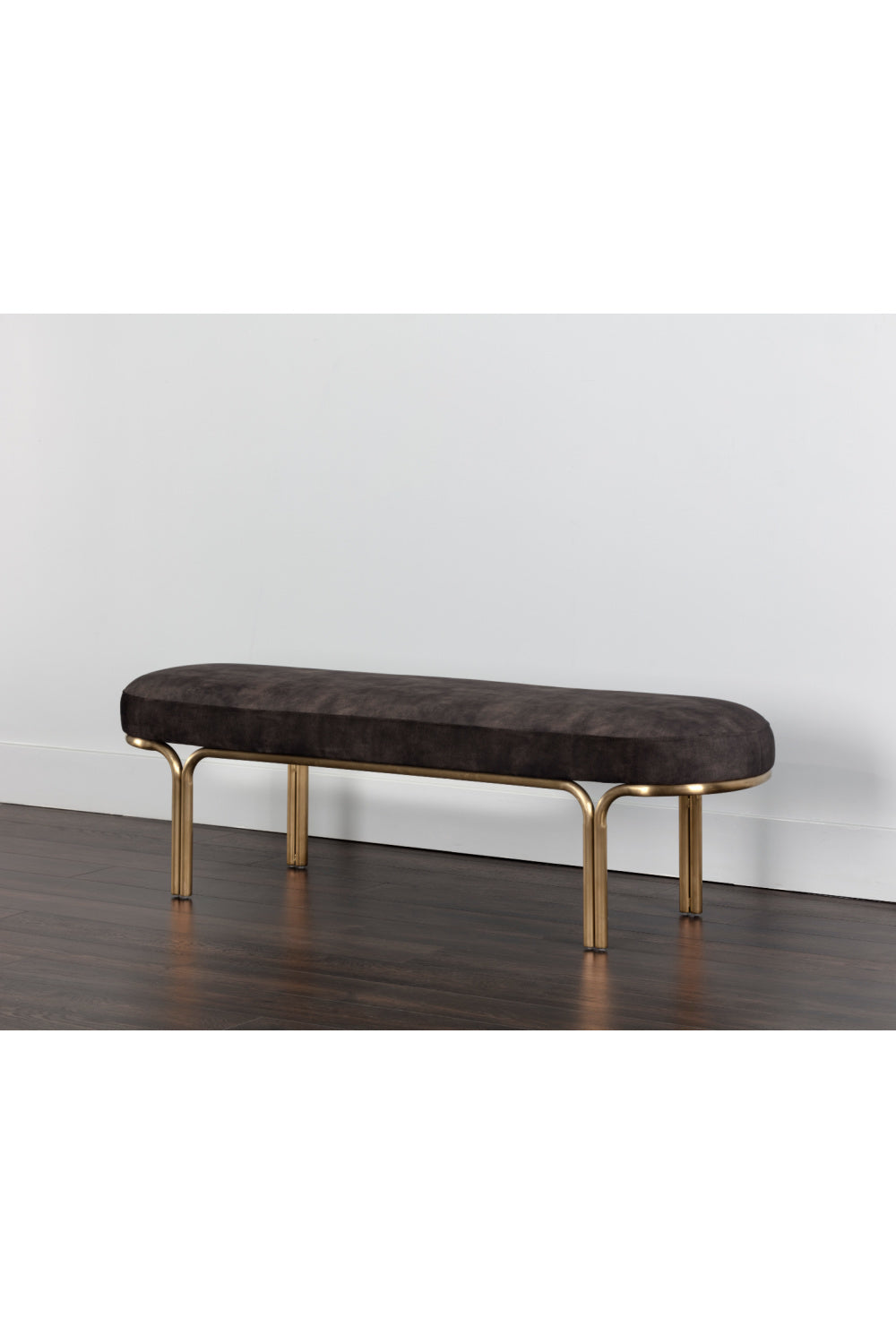 Oval Upholstered Bench by Splendido Gwen, alternate view 11