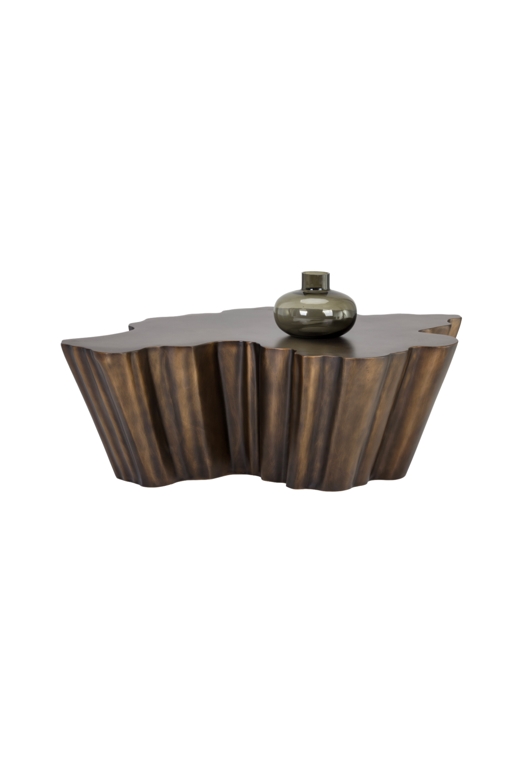 Antique Bronze Freeform Coffee Table by Splendido Lynx, alternate view 4