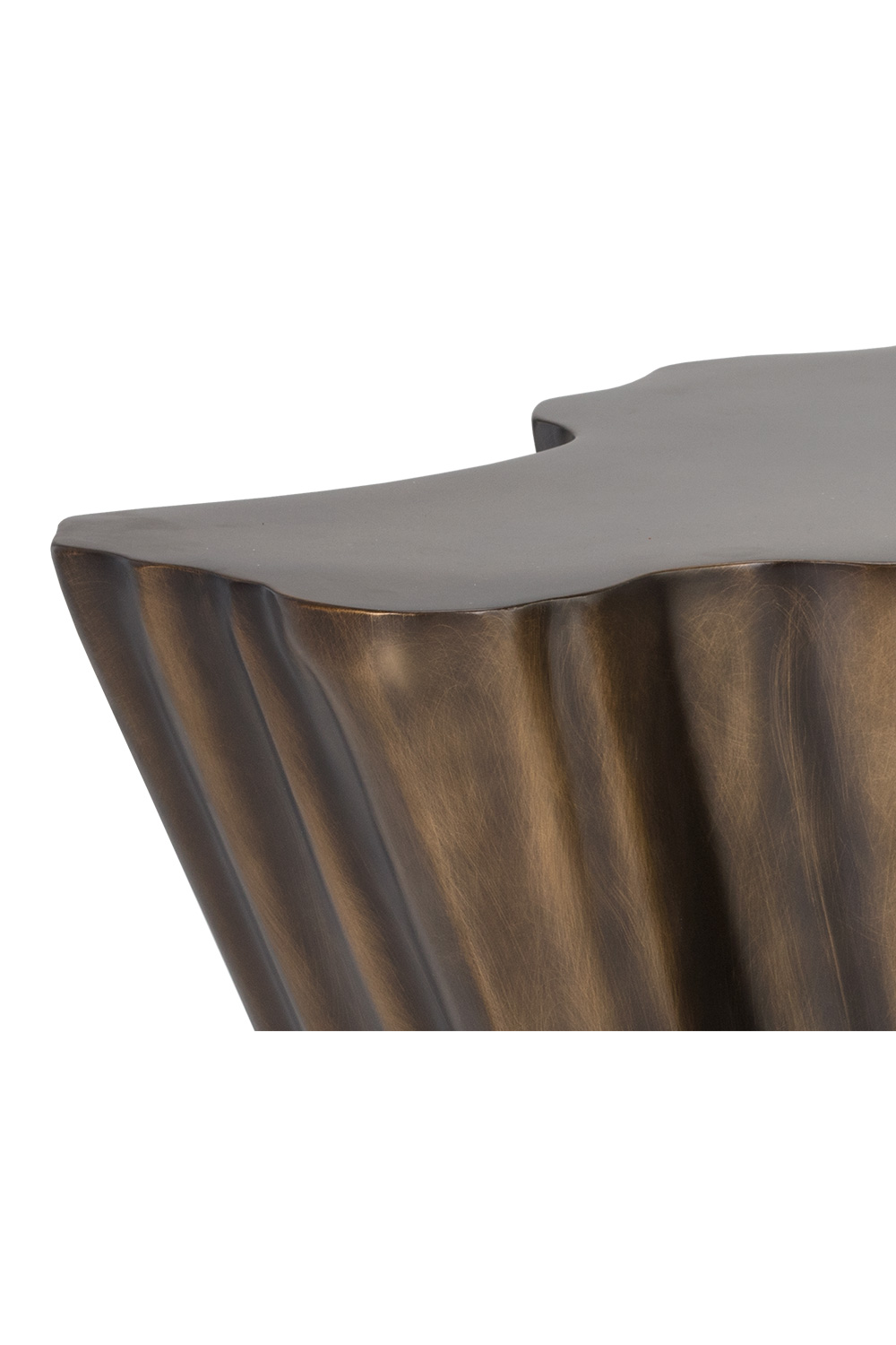 Antique Bronze Freeform Coffee Table by Splendido Lynx, alternate view 6