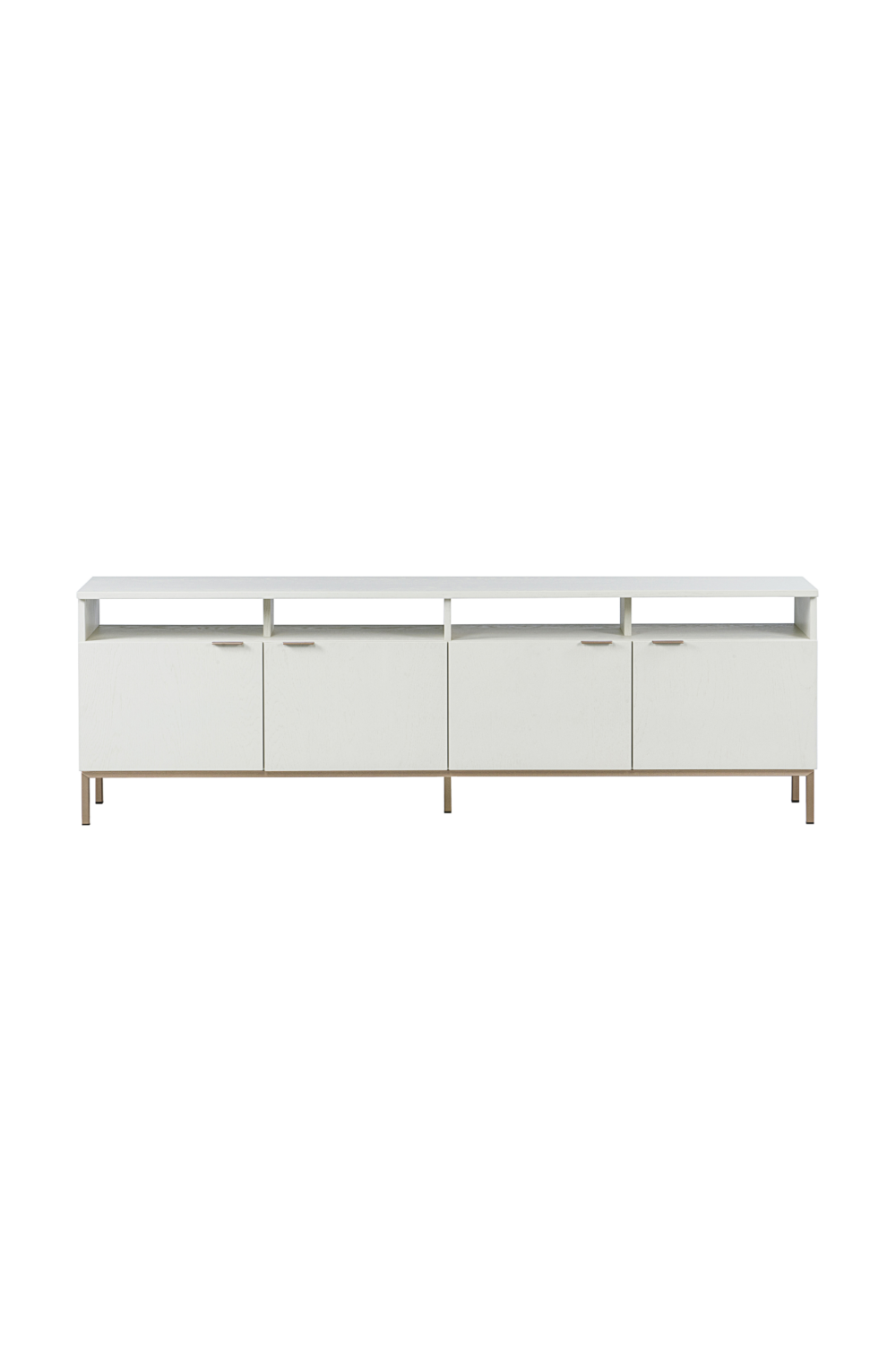 Cream Oak 4-Door Modular Cabinet by Splendido Ambrose