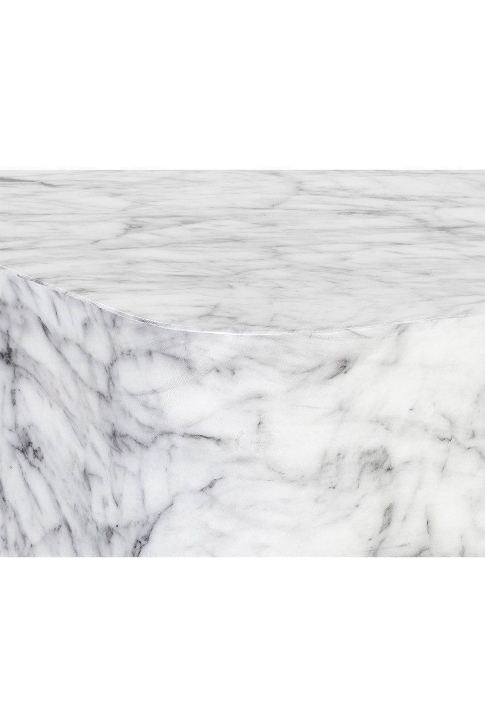 Square Marble-Inspired Coffee Table by Splendido Strut, alternate view 4
