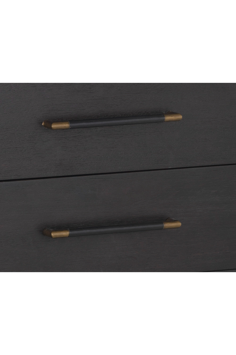 Modern European furniture - Acacia Veneer 2-Drawer Nightstand - www.oroa.com