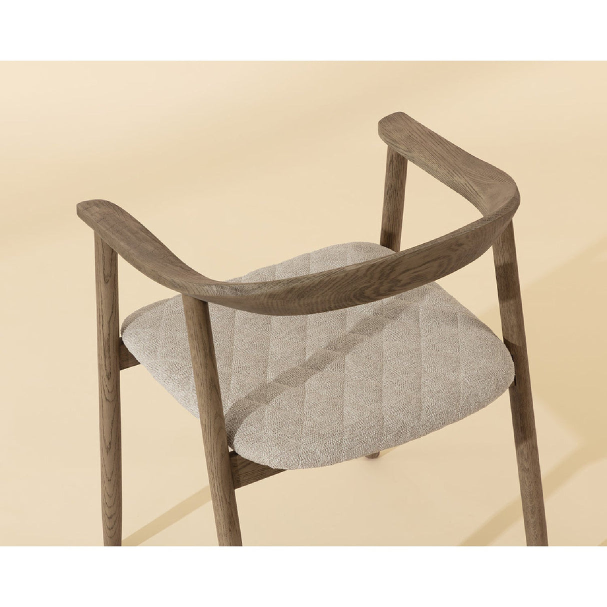 Weathered Oak Dining Armchair by Splendido Jeremy Dining Chair, alternate view 11