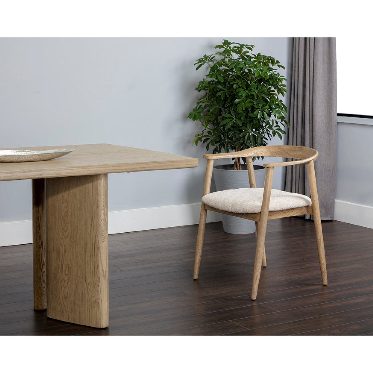 Weathered Oak Dining Armchair by Splendido Jeremy Dining Chair, alternate view 12