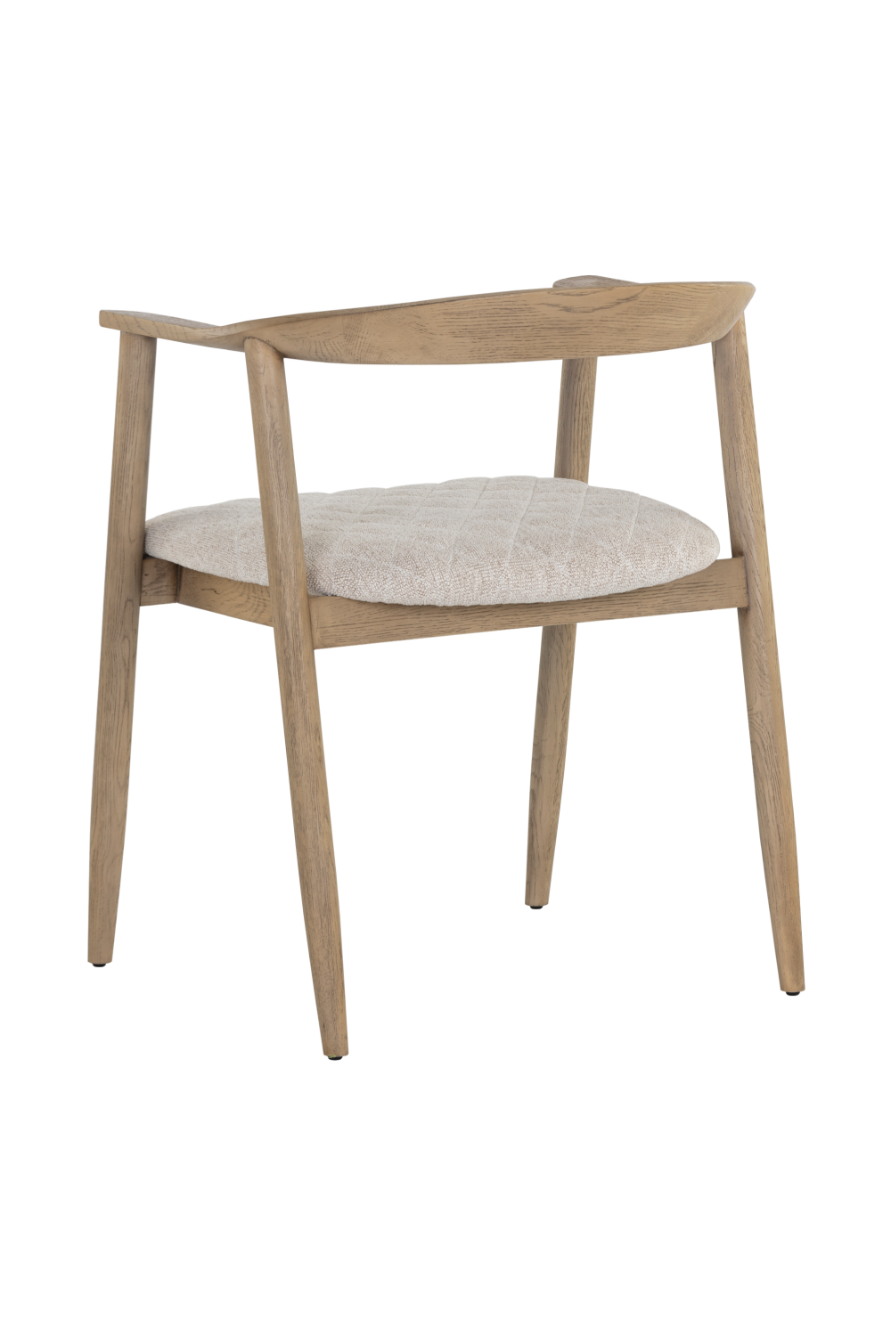 Weathered Oak Dining Armchair by Splendido Jeremy Dining Chair, alternate view 4