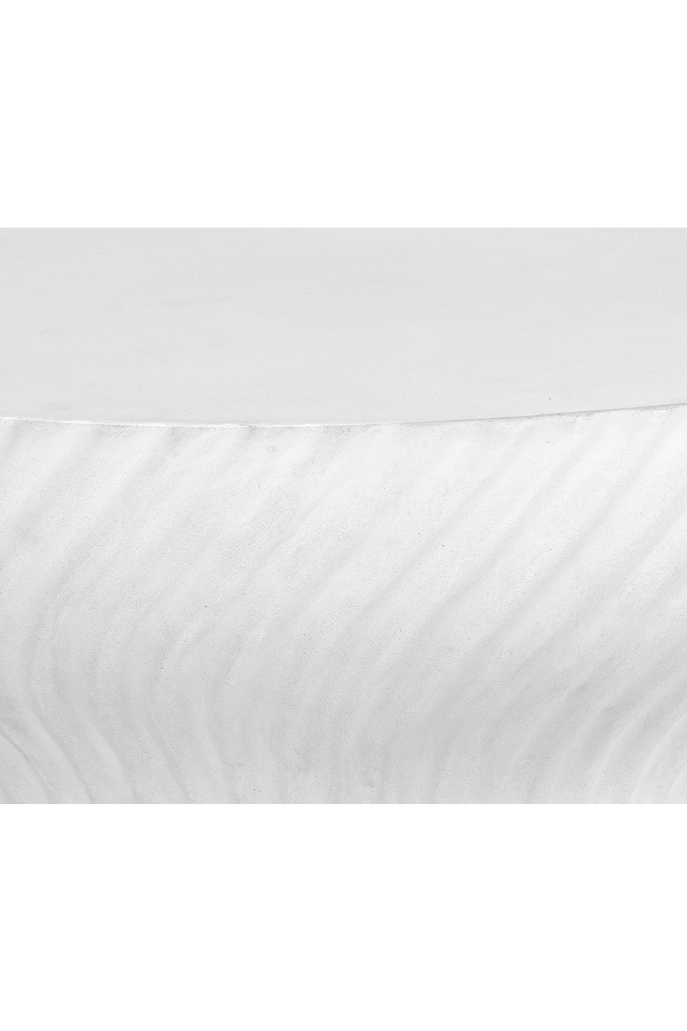 Swirl-Base Concrete Coffee Table by Splendido Cara, alternate view 4