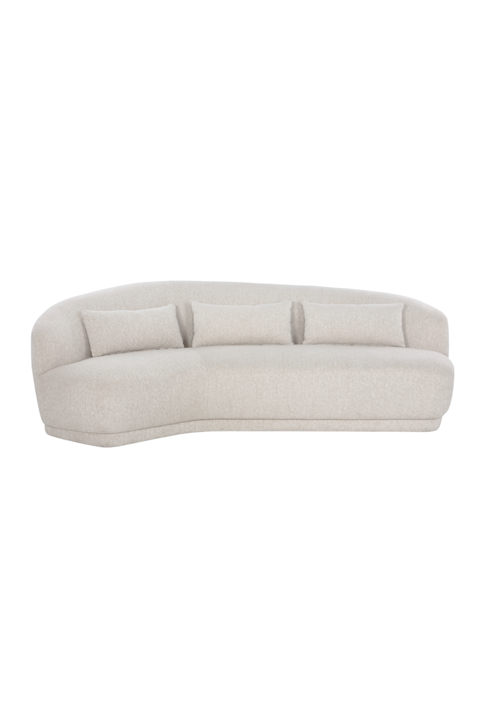 Minimalist Curved Sofa by Splendido Soraya