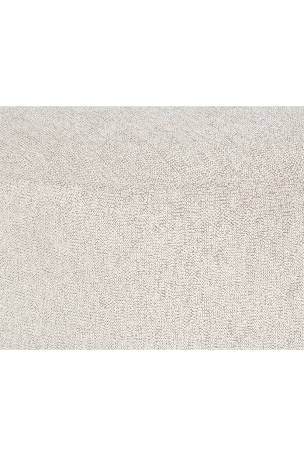 Curved Upholstered Ottoman by Splendido Soraya, alternate view 4