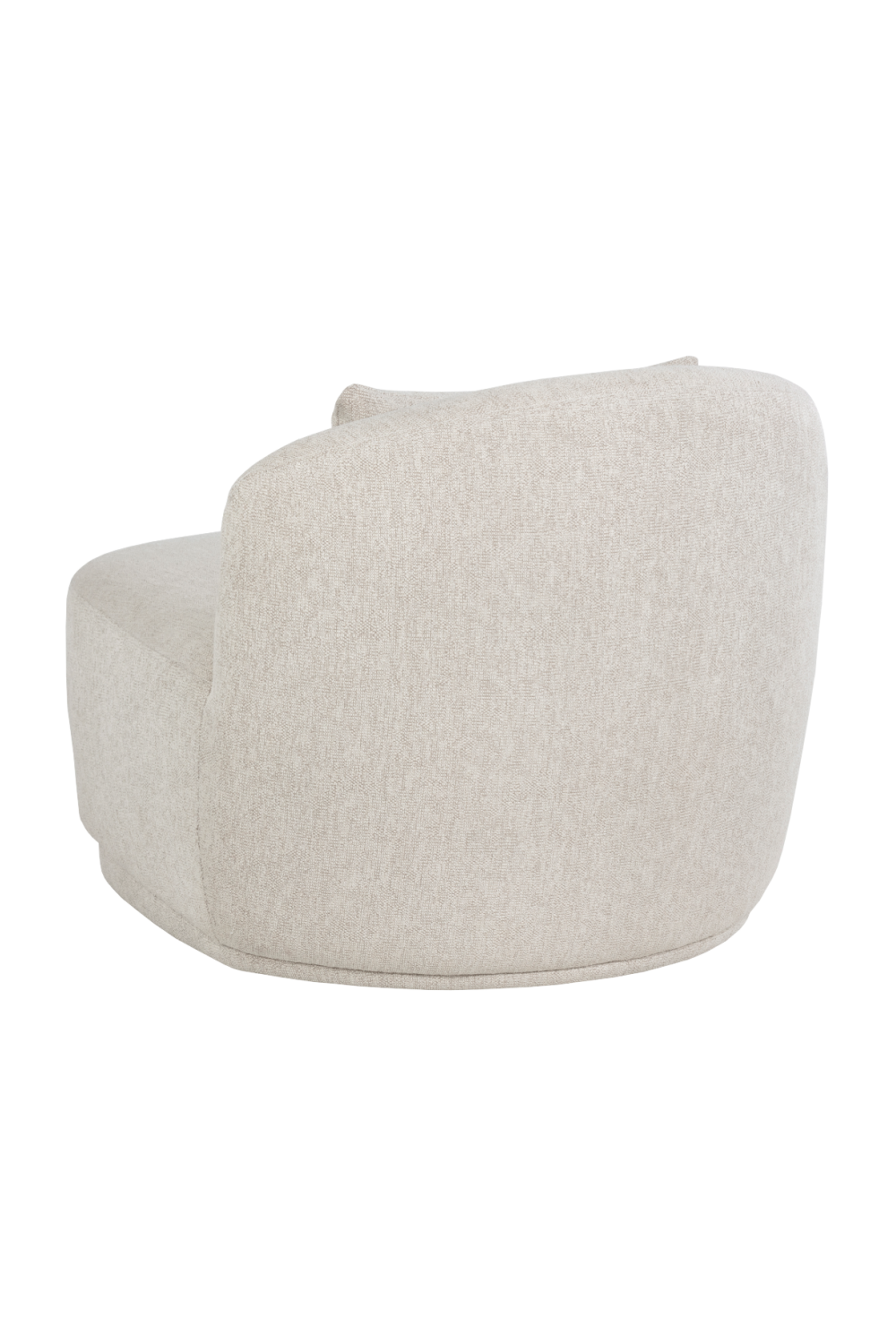 Armless Swivel Lounge Chair by Splendido Soraya Accent Chair, alternate view 5